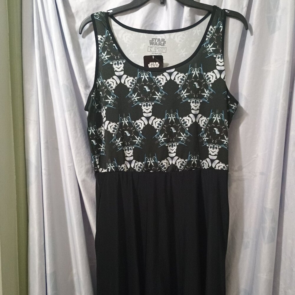 Star Wars Darth Vader Head Skater Dress - Mighty Fine - NWT